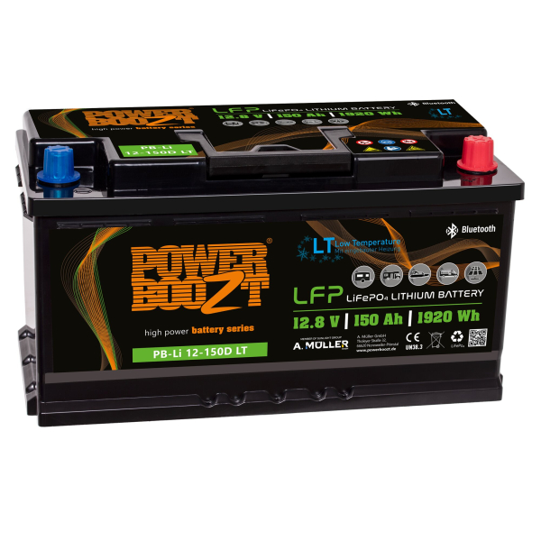 PowerBoozt Lithium-Kaltwetterbatterie