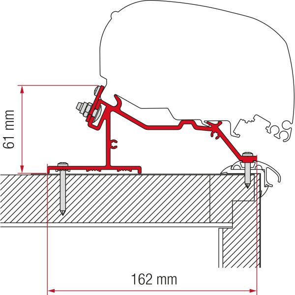 Fiamma Kit Caravan Roof