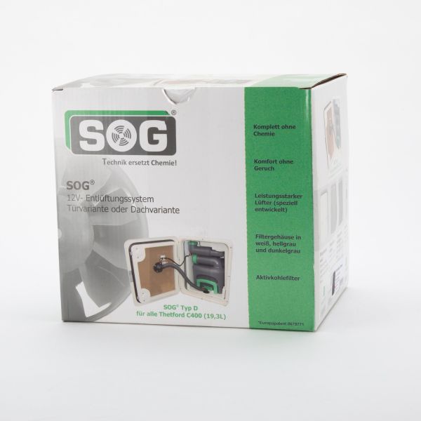 SOG 1 Typ D WC-Entlüftung für C400 dunkelgrau