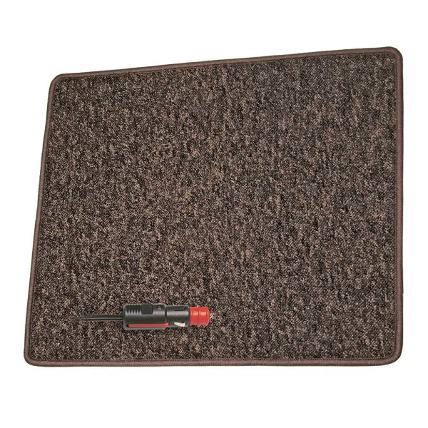 Pro Car heating carpet 12 V/25 W, 60 x 40 cm, brown