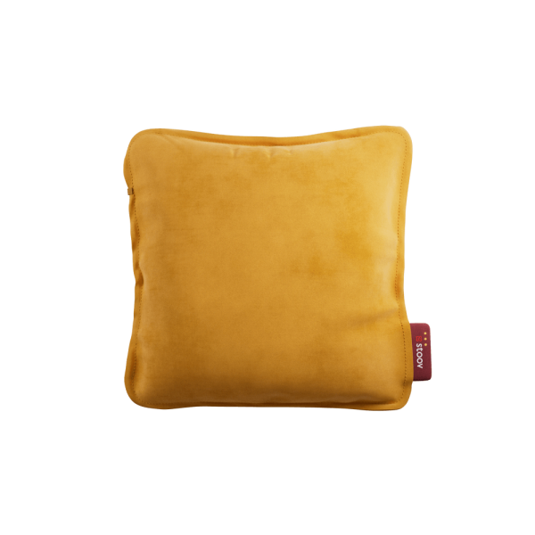Wärmekissen Ploov Velvet - 45 x 45 CM, gelb
