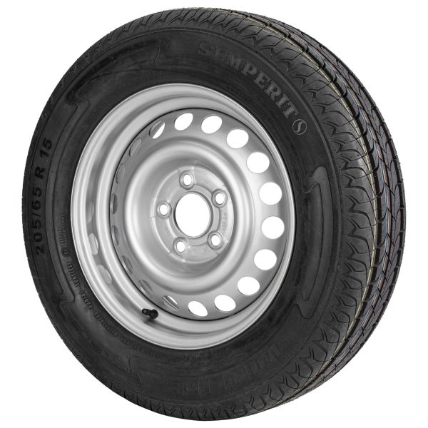 Kargomax Premium Reserverad 205/65 R15 XL Felge 5 1/2 J x 15 #1516-1 ET 30 Kugelmutter