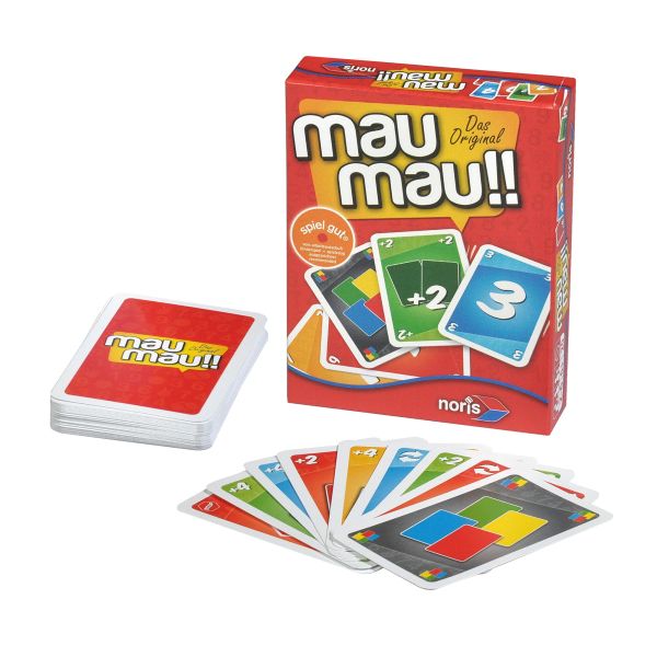 Simba Noris card game Mau Mau