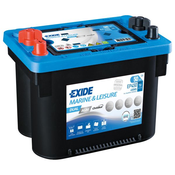 EXIDE Batterie Dual AGM 50