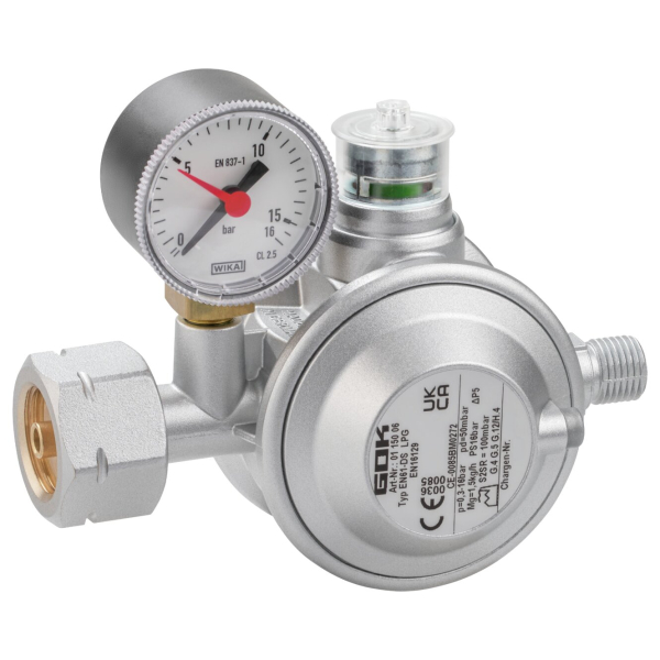 Gasregler 1,5 kg/h