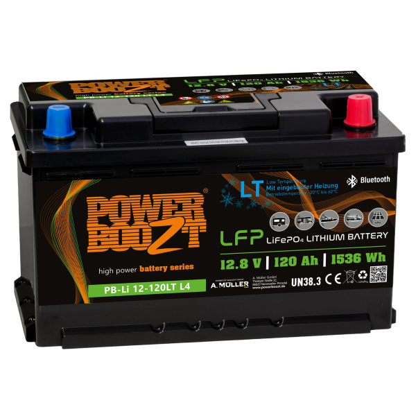 PowerBoozt Lithium-Kaltwetterbatterie