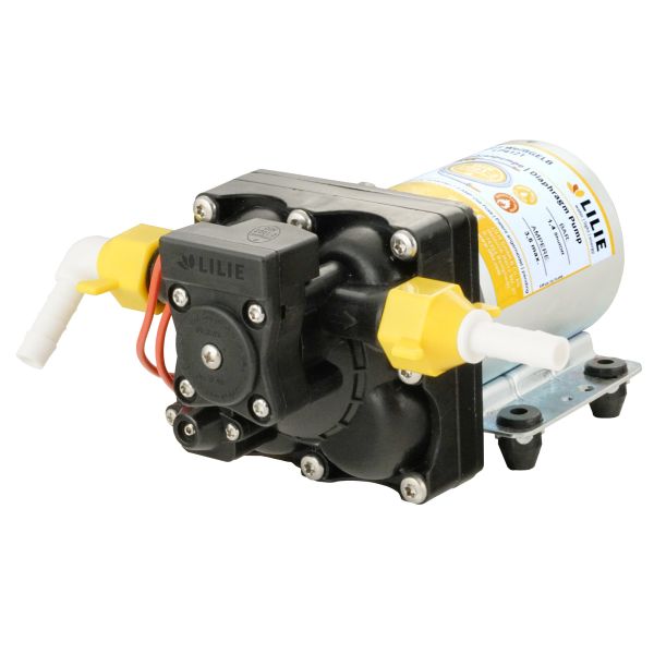Lilie Membranpumpe SOFTSERIE® Trinkwassersystem WeißGELB