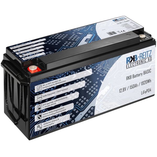 RKB Batterie Battery LiFePo6 150 Ah