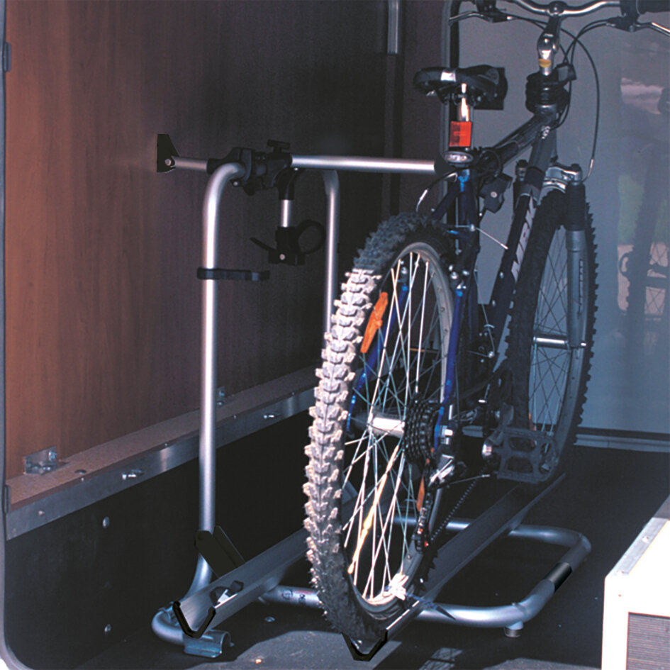 THULE Kompakt-Fahrradträger für die Caravan-Deichsel mit 2 Schienen