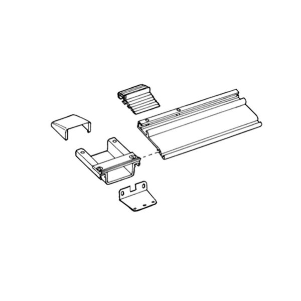 Thule Montagesatz Serie 6 für 2 Schienen