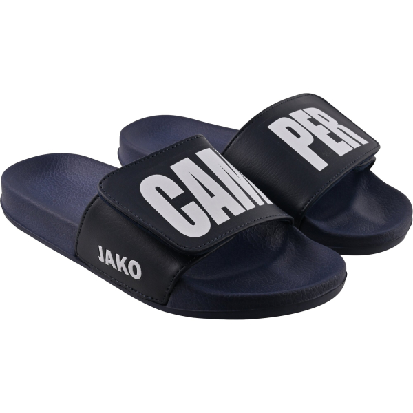 Badeschuh Jakolette Camper marineblau, Größe 46
