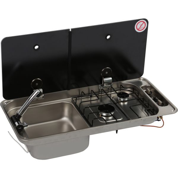 Can cooker-sink combination FL1402, 71.6 x 34 cm