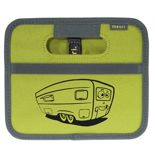 Meori Folding Box Mini, Kiwi Green / Caravan