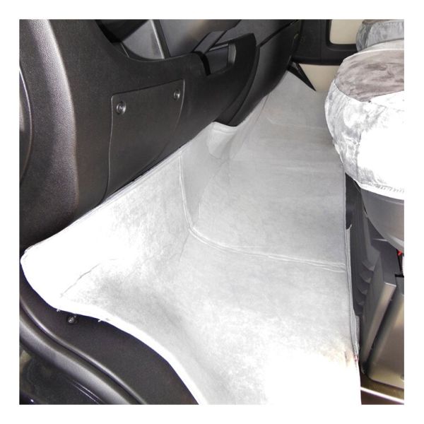 Hindermann footwell insulation for Fiat Ducato from model year 07/2006 - 04/2014 light gray
