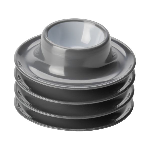 Gimex Eierbecher Vivid Line grau/anthrazit