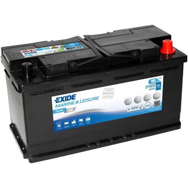 EXIDE Batterie Dual AGM