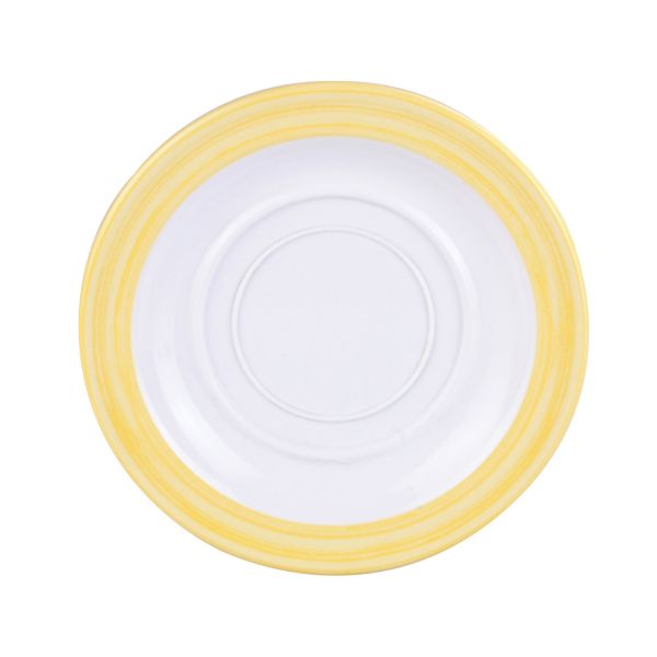 Waca saucer Bistro yellow