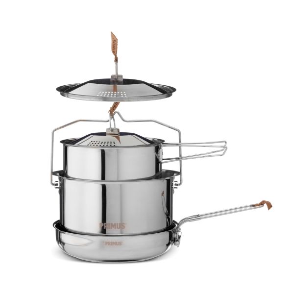 Stainless Steel Pot Set Campfire Large