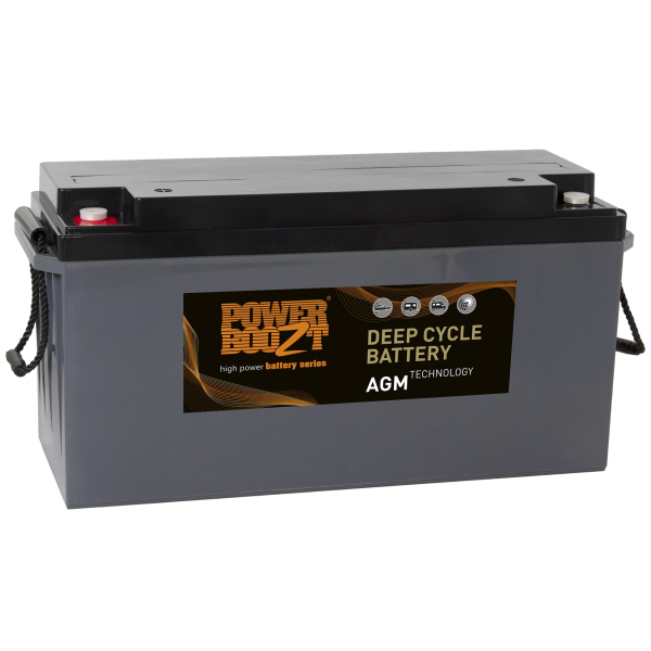 PowerBoozt PB-DC150 Deep Cycle AGM Batterie, 150Ah