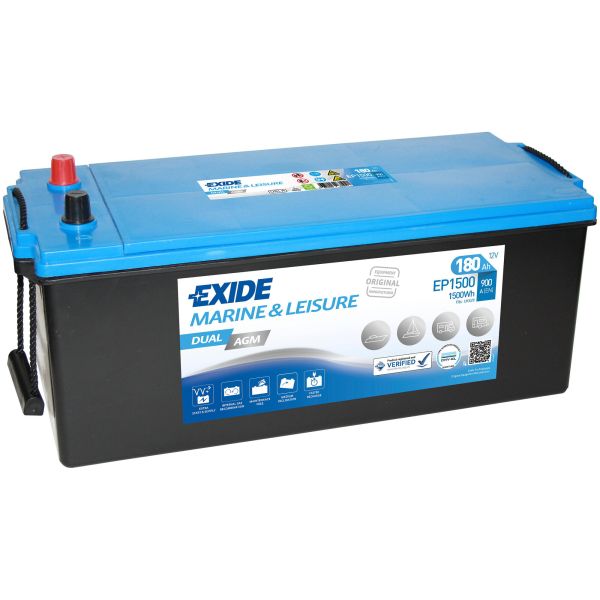 EXIDE Batterie Dual AGM 180