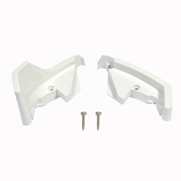 Lead Rail End Caps Thule Omnistor 9200, White, Set Left + Rright