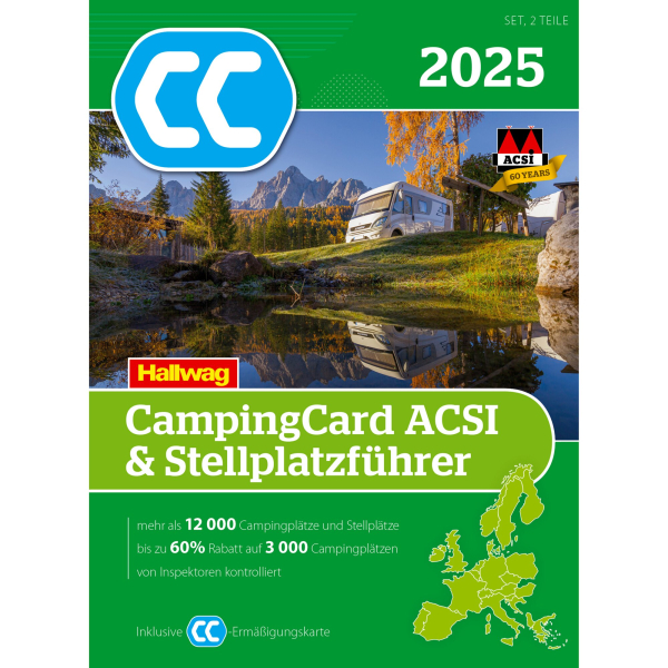 ACSI CampingCard & Stellplatzführer