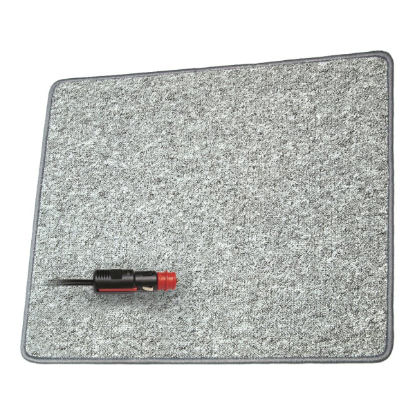 Pro Car Heizteppich 12 V – Grau – 60 x 100 cm