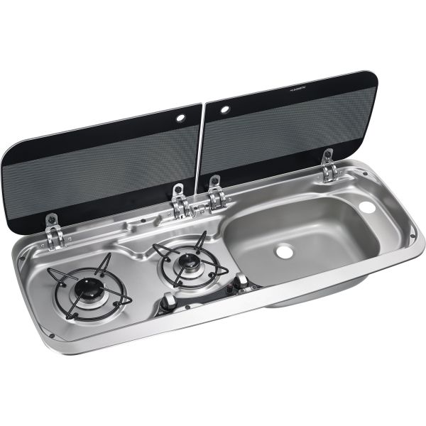 Dometic HSG 2370R hob/sink combination sink right-hand basin 30 mbar