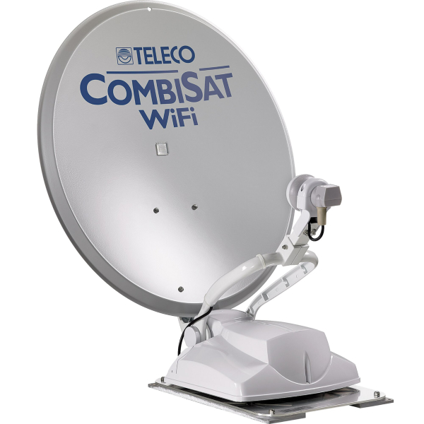 Teleco Combisat WIFI 65 Sat-Anlage, inkl. Internetantenne, Twin, weiß