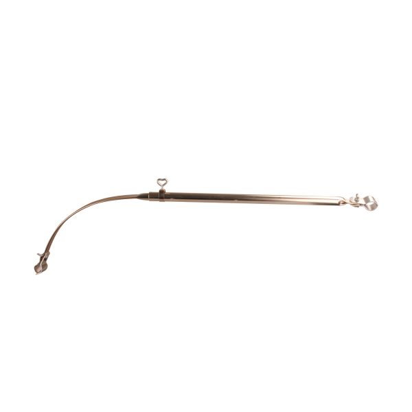 Roof Support Pole with Bent Steel Spring End