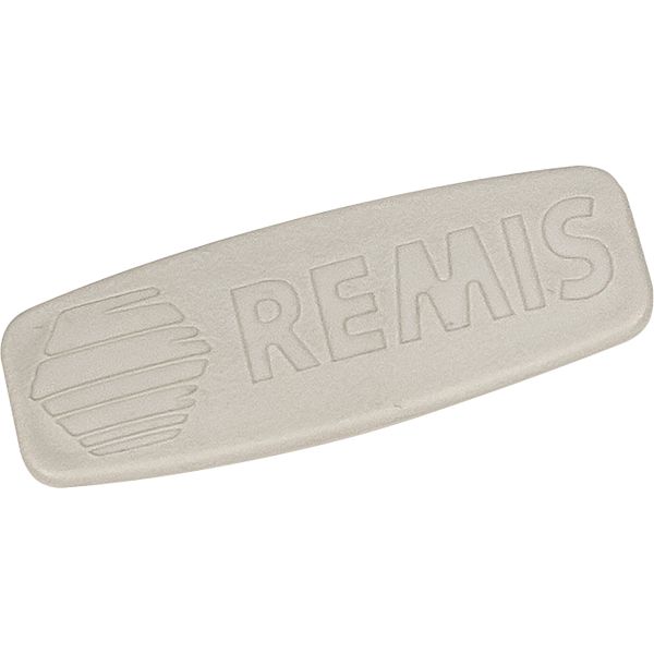 Remis Abdeckkappe mit -Logo, beige, für Remifront IV