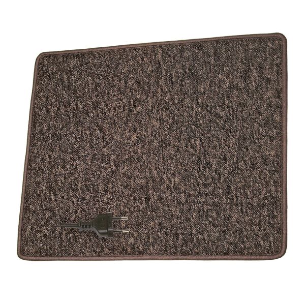 Pro Car Heizteppich 230 V – Dunkelbraun – 60 x 100 cm