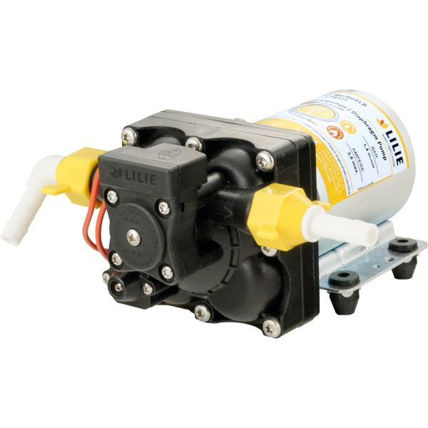 Lilie Membranpumpe SOFTSERIE® Trinkwassersystem WeißGELB
