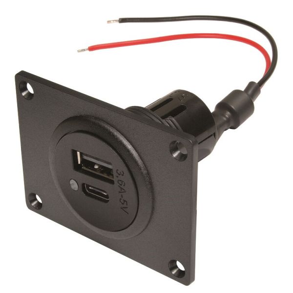 Pro Car Power Einbausteckdose USB
