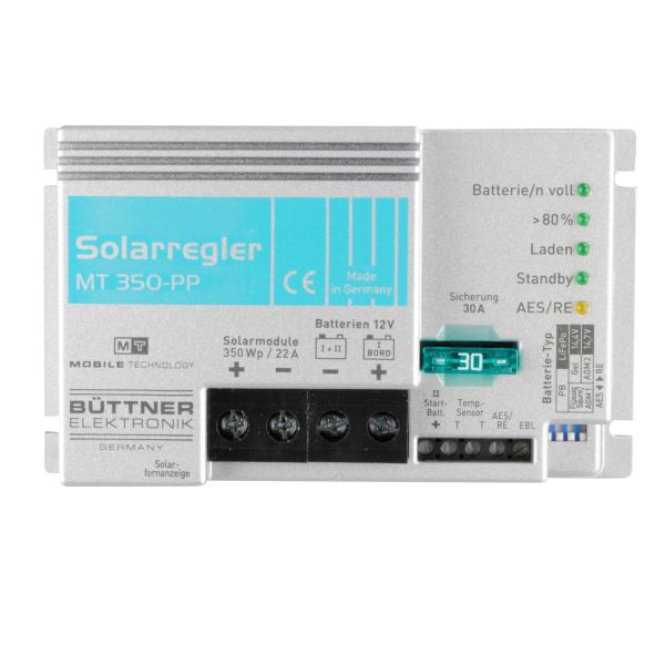 Büttner Elektronik Büttner MT-Solarregler MT 350 PP inkl. Temperatursensor