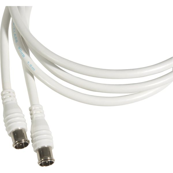 Sat-Kabel mit F-Quick-Steckern 3 m