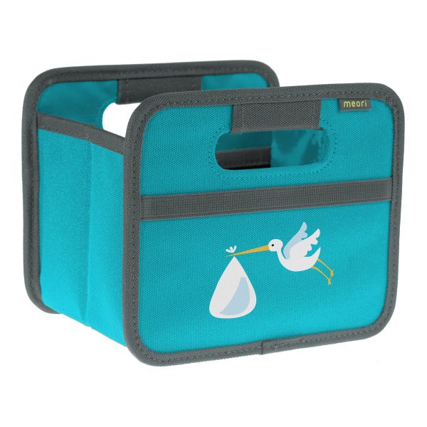 Meori Faltbox Mini, Azur Blau, Storch