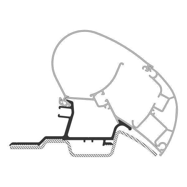 Dometic Adapter für Mercedes Sprinter ab Baujahr 04/2006, Set