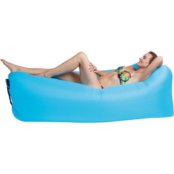 Happy People Lounger to go 2.0, blau