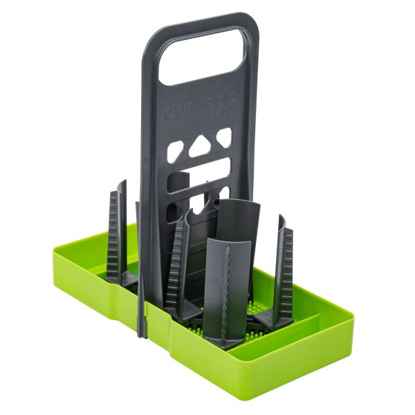 Purvario bottle holder Multi Tray OELE lime, dark gray