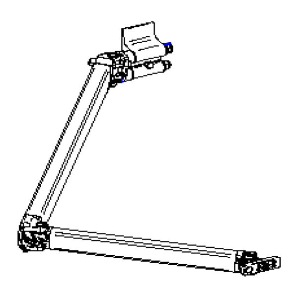 Gelenkarm 2,25 m rechts, für Markisenlänge 4 - 4,5 m, Thule Omnistor 4900