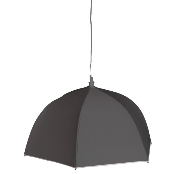 Brunner Schirmlampe Sixray grau