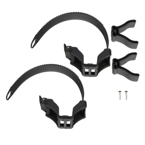Thule Fahrradträger Bandhalterung & Endkappen Y-Schiene, schwarz, 2 Stück