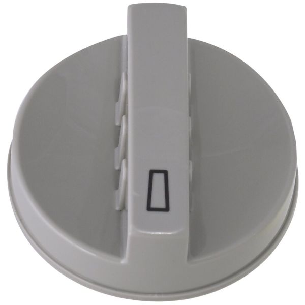 Dometic Drehknopf Thermostat, silbergrau für -Kühlschränke RM 53X0