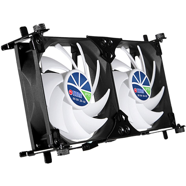 Titan Kühlschrank-Doppellüfter SC22V2+, ø 92 mm