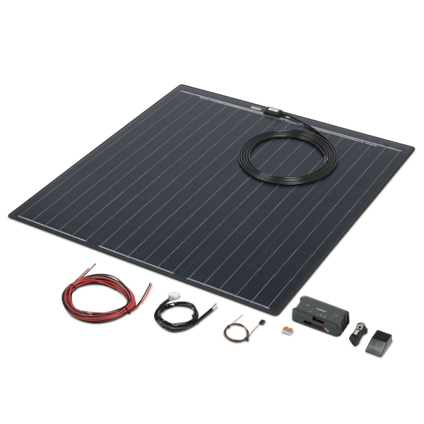 BÜTTNER Dometic Solar-Komplettanlage MT Flat Light Q 170Wp, 750Wh pro Tag