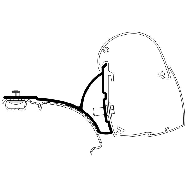 Thule Adapter VW T5 / T6 für TO 5102