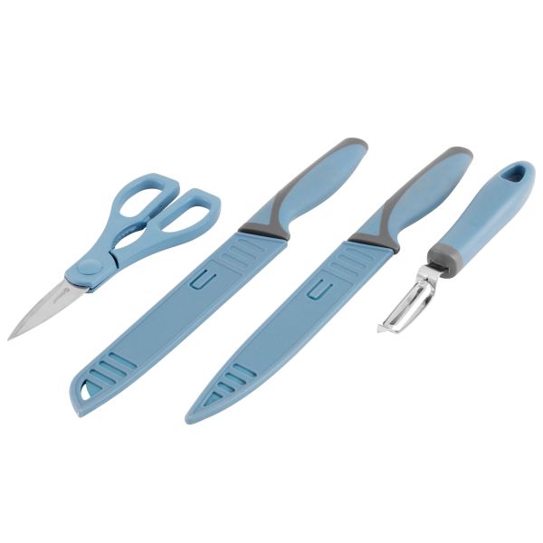Knife Set with Peeler & Scissors