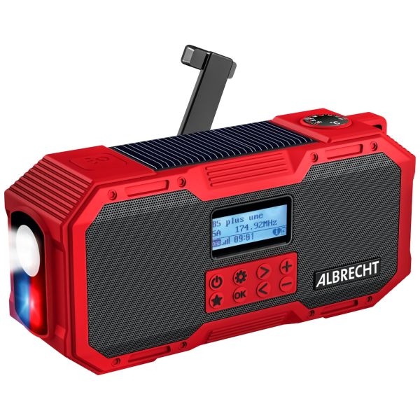 Albrecht Outdoor-/Kurbelradio DR 112