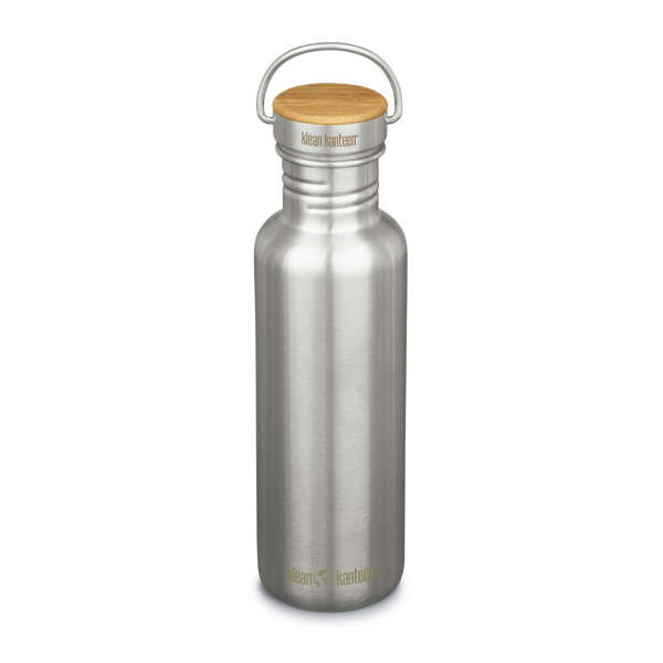 Klean kanteen Trinkflasche mit Bambusdeckel